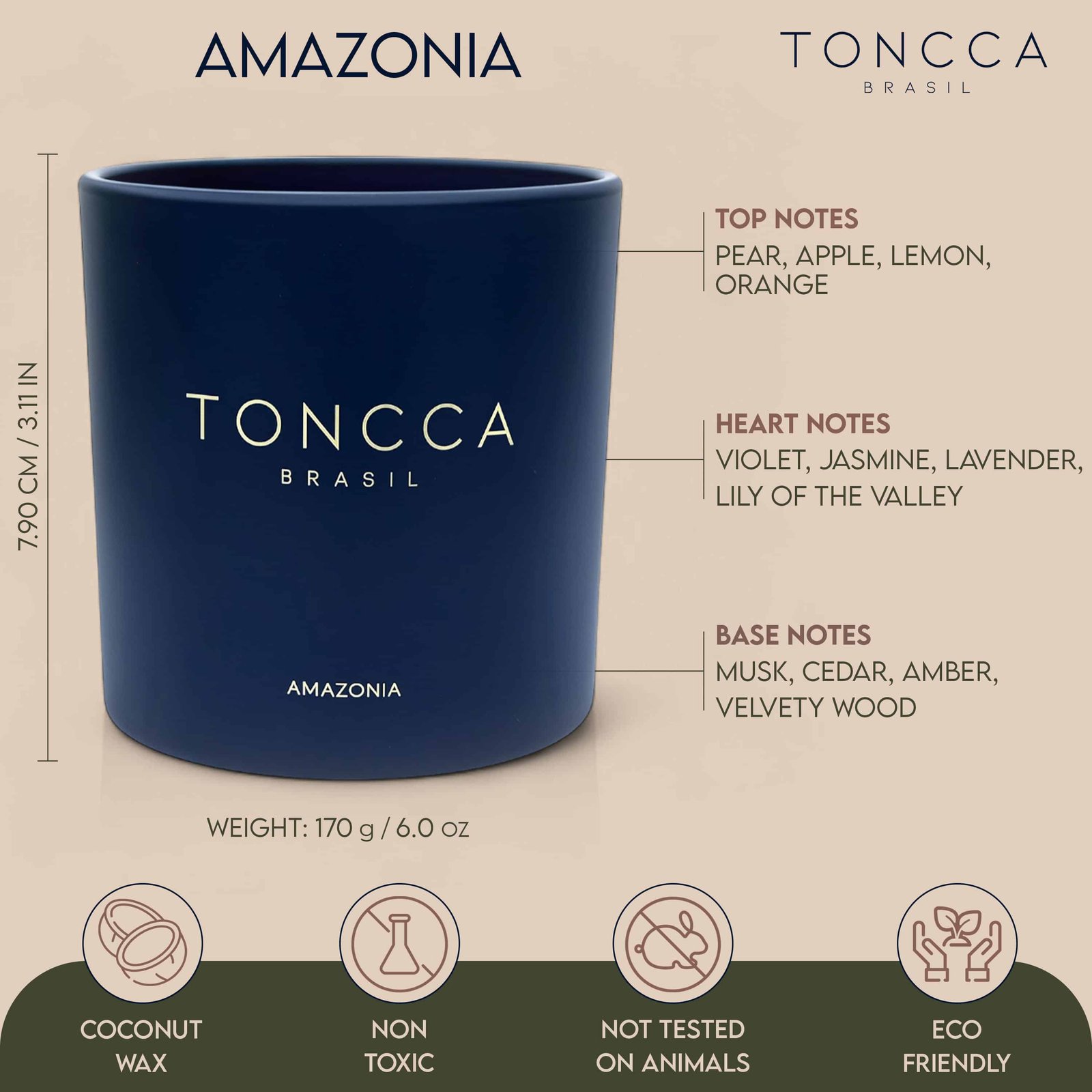 Amazonia Candle - Image 2